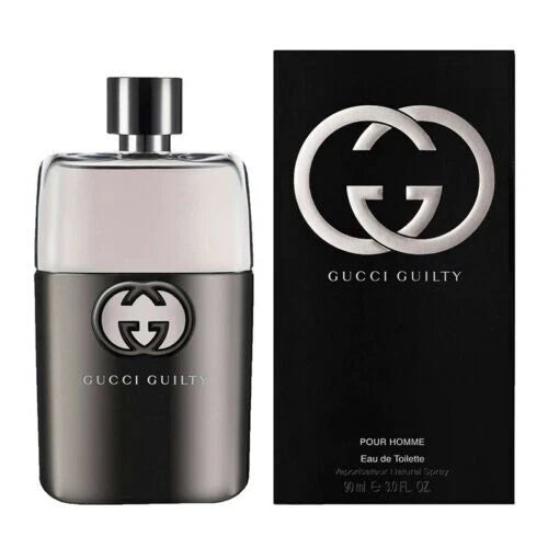 GUILTY Pour Homme by Gucci 3.0 / 3 oz 90 ml EDT Cologne for Men NEW IN BOX
